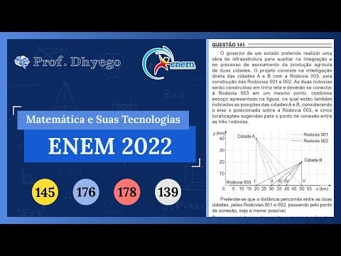 Thumbnail da aula: O governo de um estado pretende realizar uma obra de infraestrutura para auxiliar na integração e no