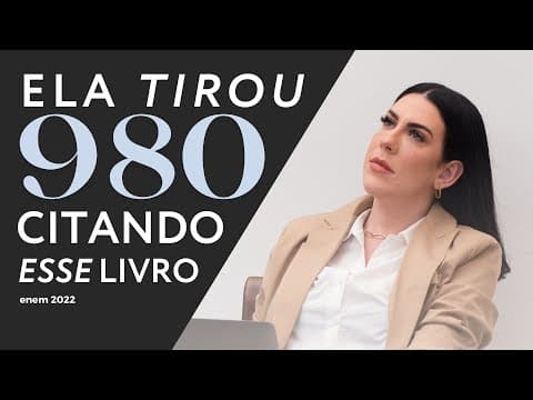 Thumbnail da aula: CHEGOU A SUA HORA! Como estruturar sua redação do ENEM 2022