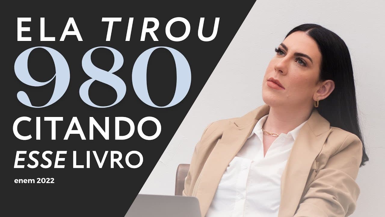 Thumbnail: CHEGOU A SUA HORA! Como estruturar sua redação do ENEM 2022
