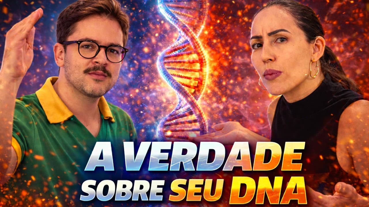 Thumbnail: Seus Genes NÃO São Seu Destino | Entenda a Epigenética