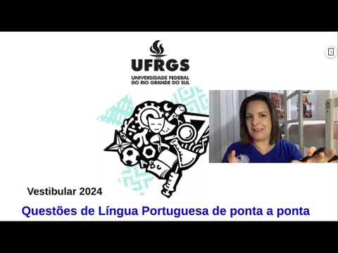 Thumbnail da aula: Leitura do 1º texto e resolução da questão 02 - UFRGS/24 de ponta a ponta - Língua Portuguesa.