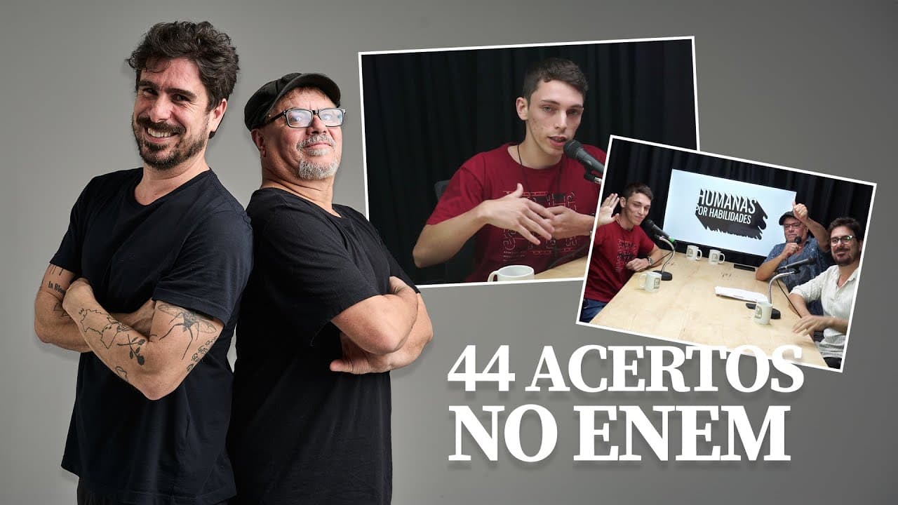 Thumbnail: Você já imaginou que é possível chegar em 44 acertos no ENEM?