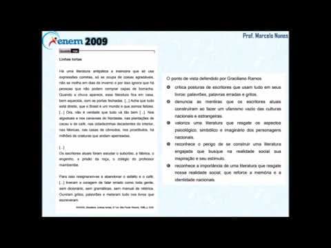 Thumbnail da aula: Enem 2009 (PPL): compreensão de textos (prosa - Graciliano Ramos).