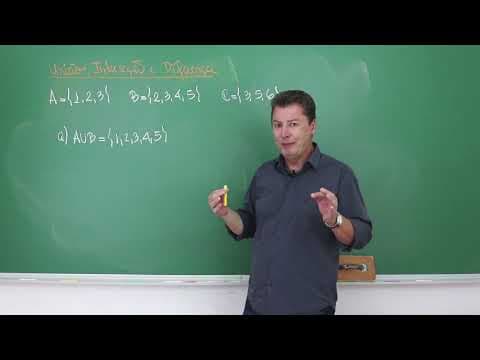 Thumbnail da aula: OPERAÇÕES ENTRE CONJUNTOS - [Matemática para o ENEM]