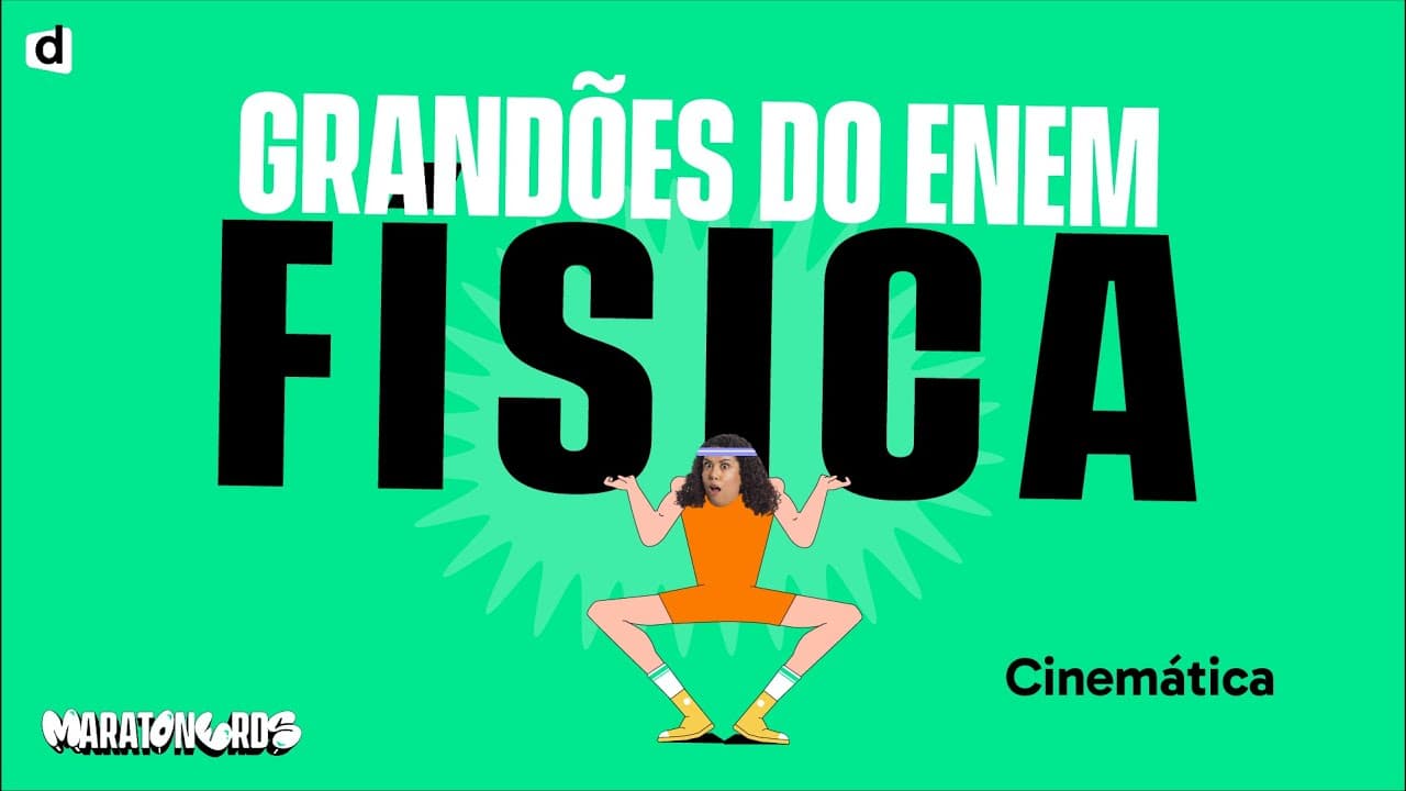 Thumbnail: Cinemática | Física | TOP CONTEÚDO ENEM 2023