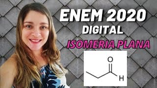 Enem 2020 digital | Isomeria | " Os feromônios de insetos são substâncias responsáveis pela ...