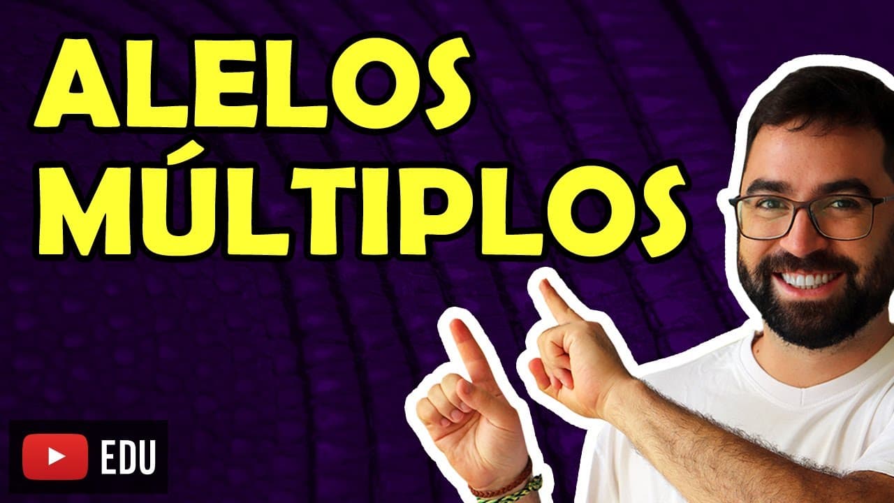Thumbnail: Alelos Múltiplos - Aula 06 - Módulo II: Genética | Prof. Gui