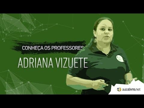 Thumbnail da aula: Conheça os Professores #13 - Adriana Vizuete - Biologia - Segunda Lei de Mendel