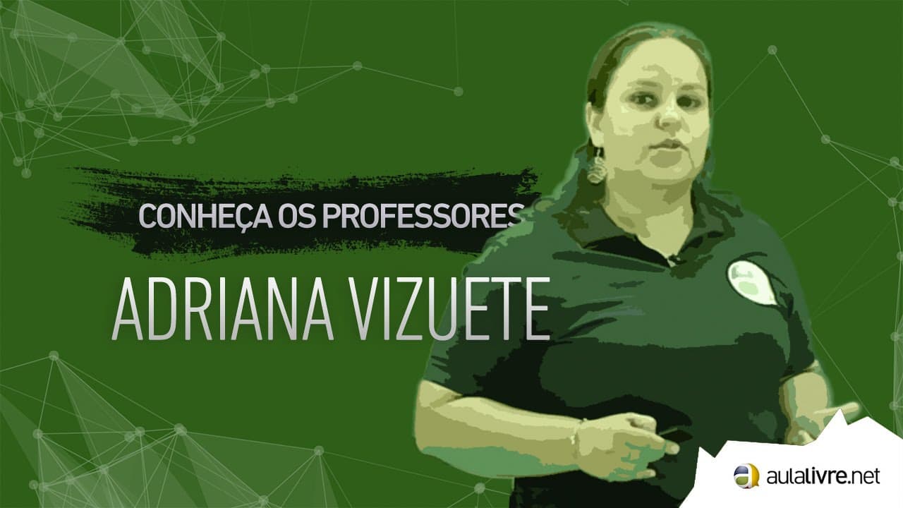 Thumbnail: Conheça os Professores #13 - Adriana Vizuete - Biologia - Segunda Lei de Mendel