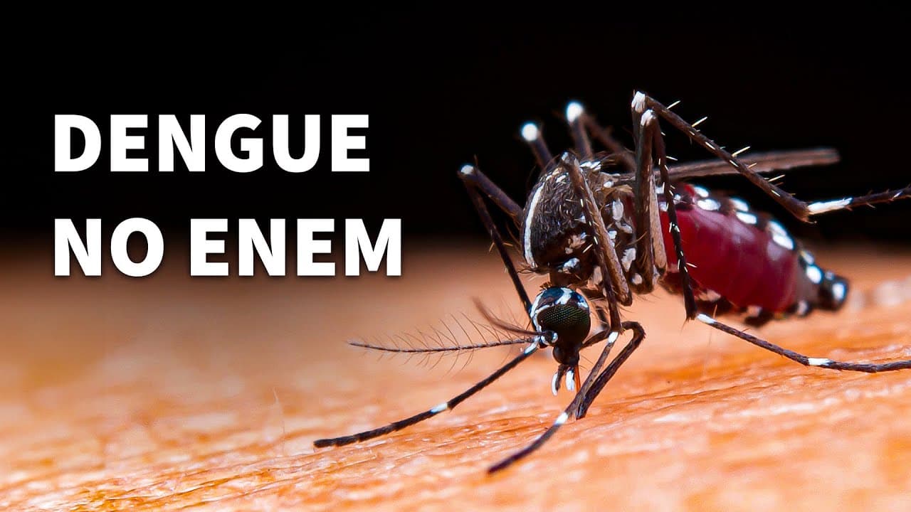 Thumbnail: Dengue: Descubra como o vírus é cobrado na prova do ENEM | ProEnem
