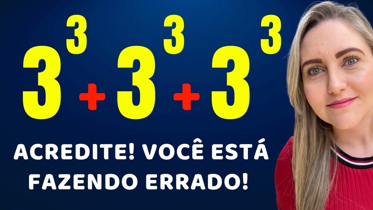 Thumbnail: 🤯😱 CONSEGUE MESMO RESOLVER ?? Matemática básica todo dia.📚🚀