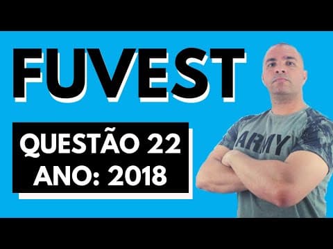 Thumbnail da aula: [FUVEST 2018/Q22] O hormônio melatonina é responsável pela sensação de sonolência Em nosso organismo