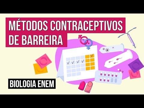 Thumbnail da aula: MÉTODOS CONTRACEPTIVOS DE BARREIRA | Biologia para o Enem | Cláudia de Souza Aguiar