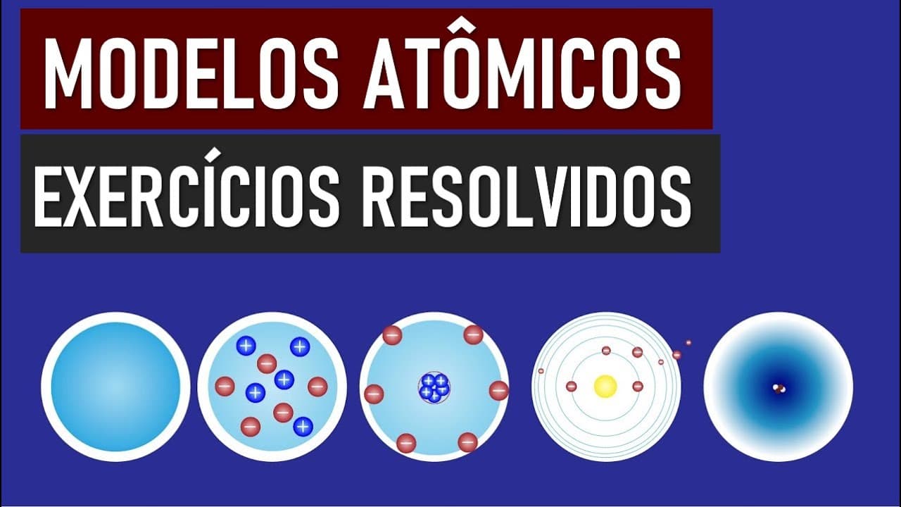 Thumbnail: APRENDA A RESOLVER QUESTÕES DE MODELO ATÔMICO NO ENEM: Resumo com a professora Larissa Campos