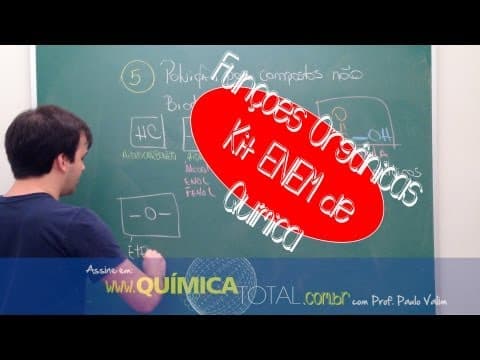 Thumbnail da aula: Funções Orgânicas - Kit ENEM 2013 - Aula Experimental I