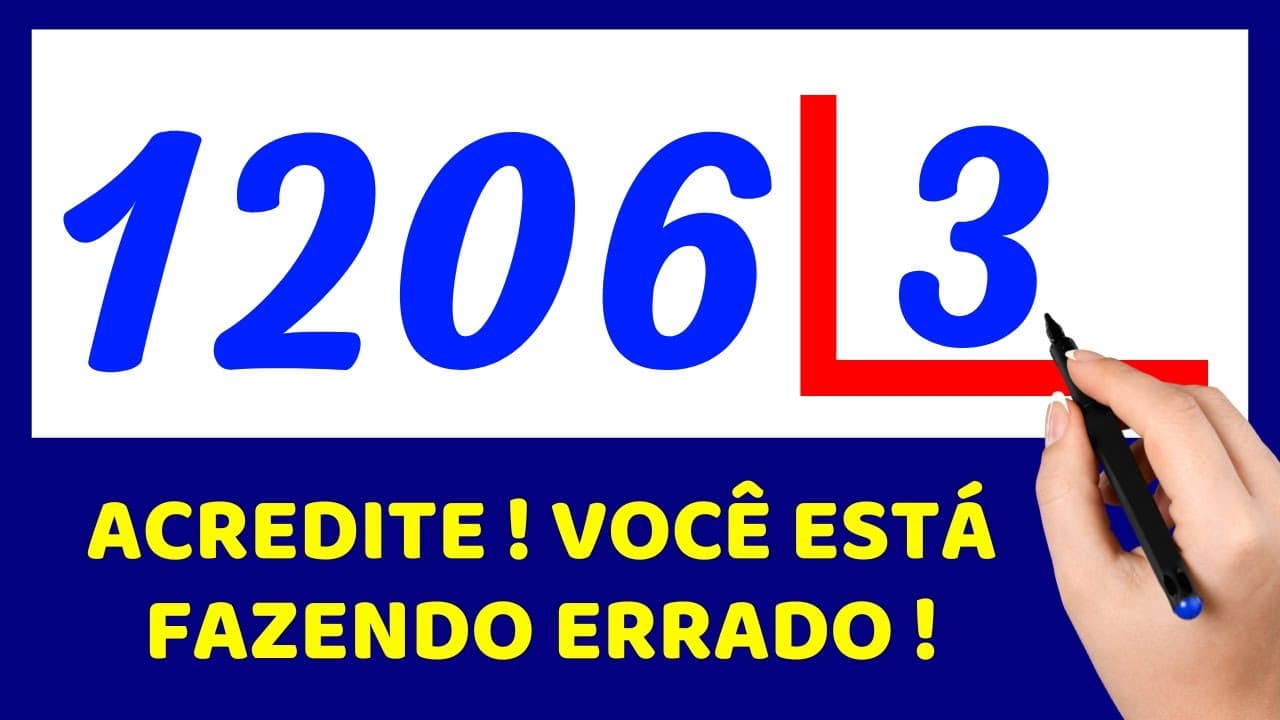 Thumbnail: 🤯VOU TE CONTAR ONDE VOCÊ ERRA!!! Matemática básica todo dia.📚🚀