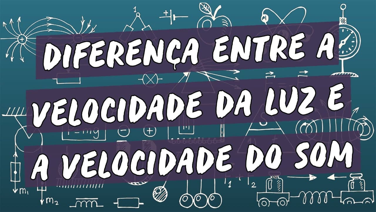 Thumbnail: Diferença entre a Velocidade da Luz e a Velocidade do Som - Brasil Escola