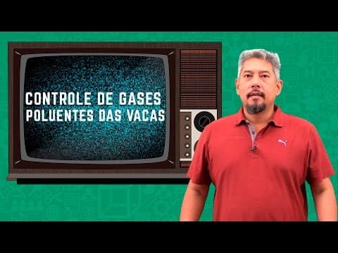 Thumbnail da aula: Controle de gases poluentes das vacas - Uma Dose de Atualidades | Descomplica