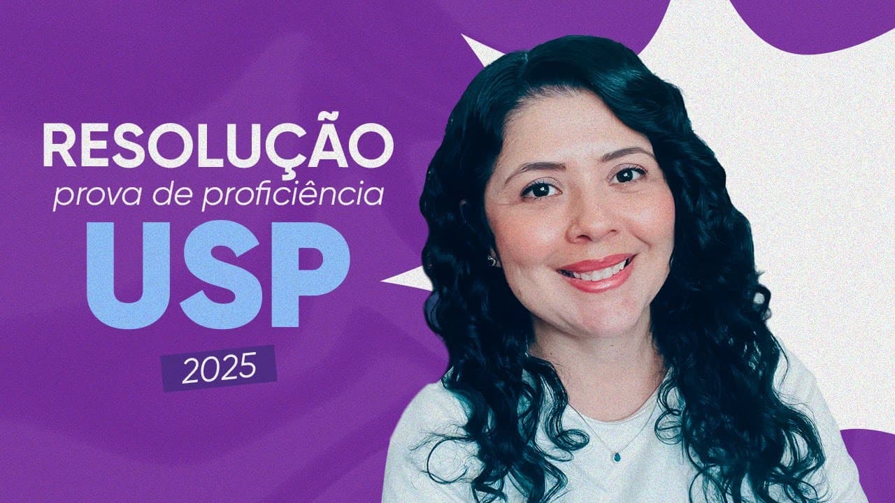 Thumbnail: Resolução PROFICIÊNCIA DA USP 2025