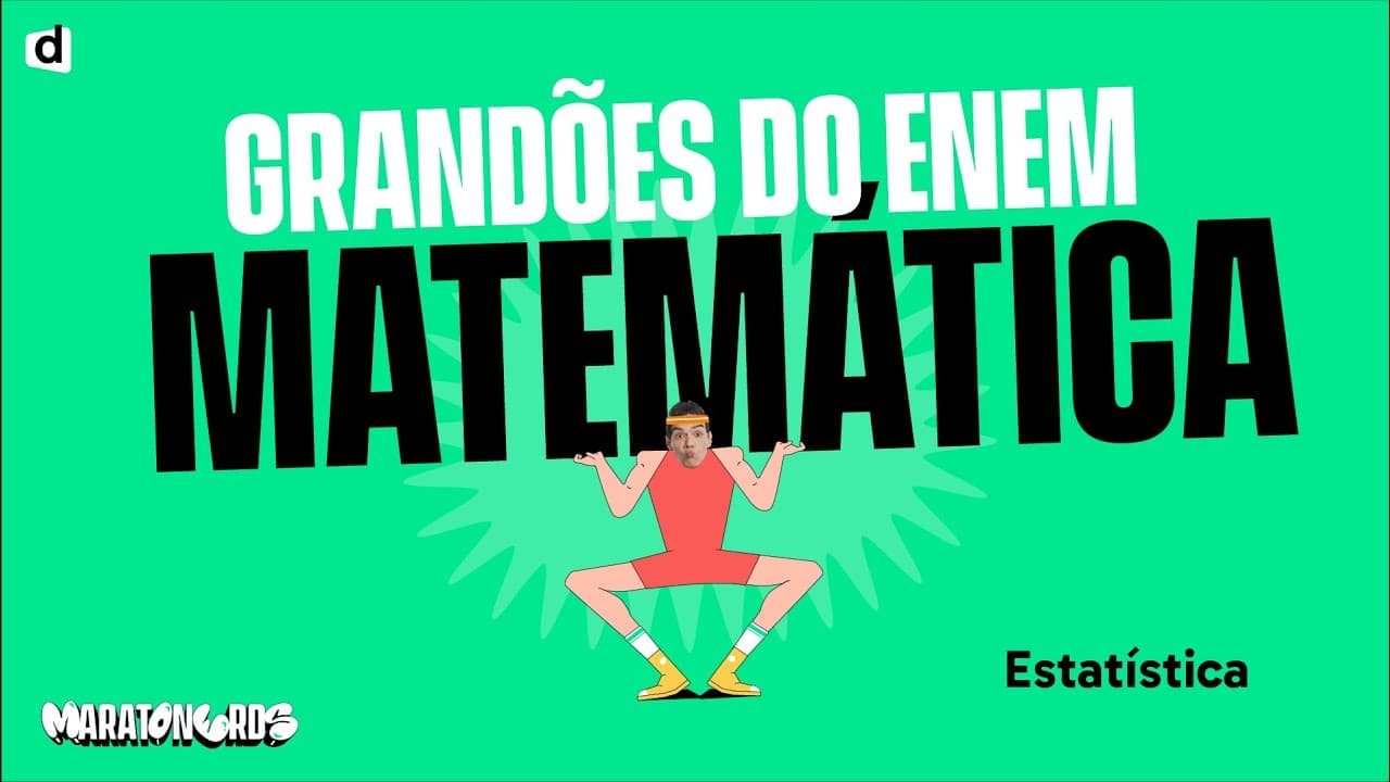 Thumbnail: Estatística | Matemática | TOP CONTEÚDO ENEM 2023
