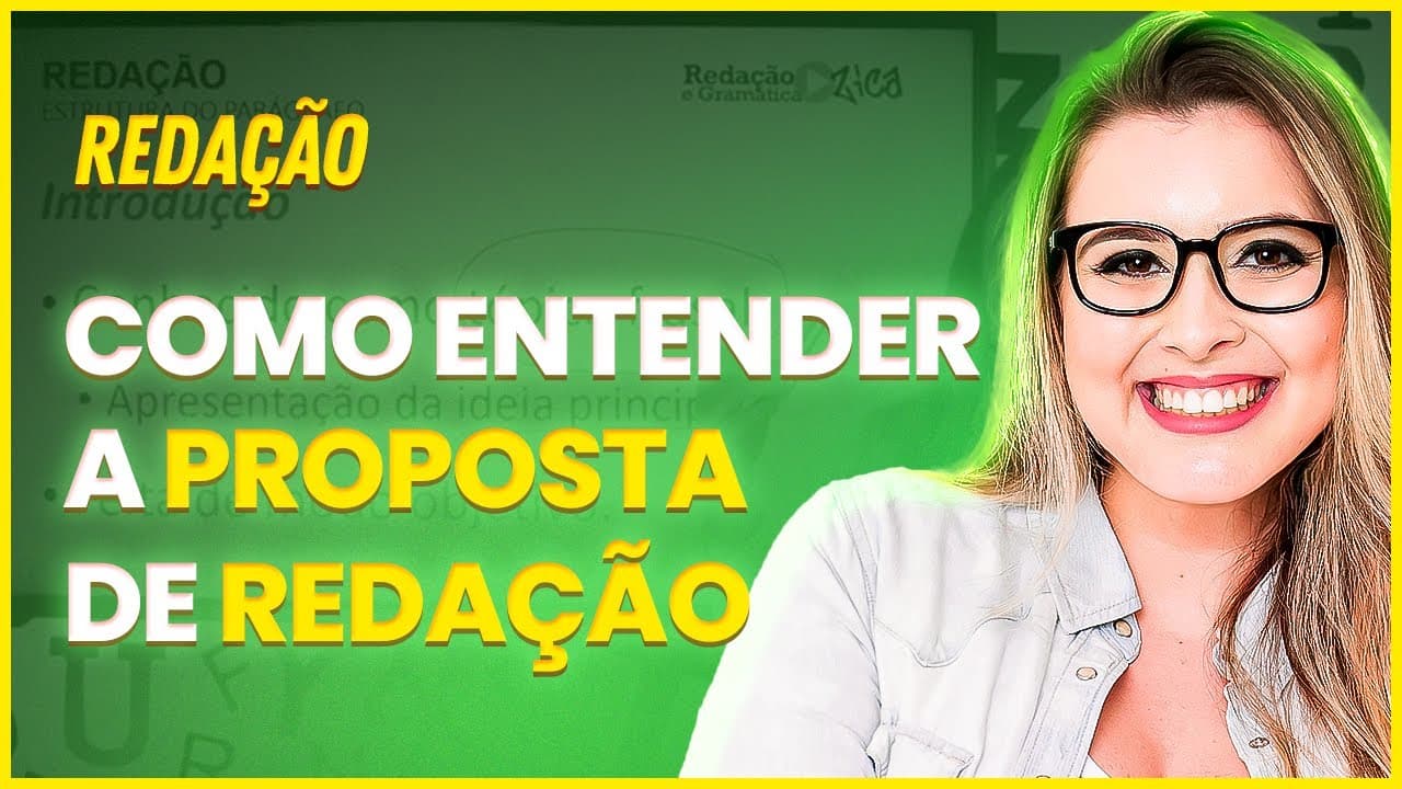 Thumbnail: NÃO TENHA A REDAÇÃO ANULADA: ANALISE O TEMA COMUM ENTRE OS TEXTOS DA COLETÂNEA! - Profa. Pamba