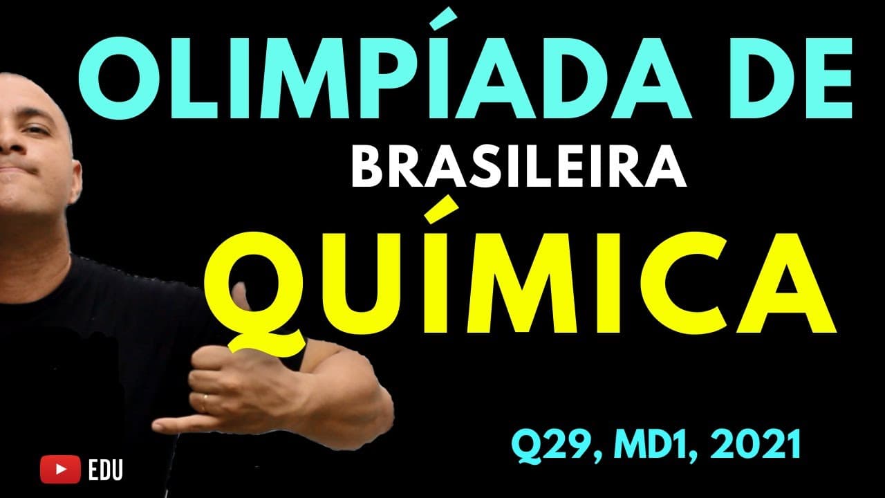 Thumbnail: [OBQ] BALANCEAMENTO OXIRREDUÇÃO | OLIMPÍADA de QUÍMICA | Questão 29, 2021, MD1