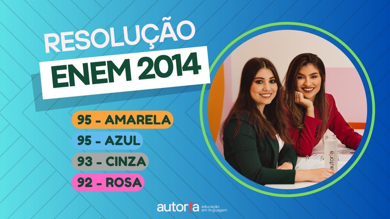 Thumbnail: Enem 2014 - Autoria Linguagem - Questão 95 (Espanhol) | Linguagens, prova amarela