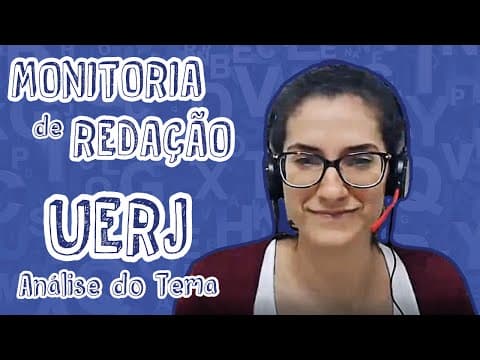 Thumbnail da aula: Monitoria de Redação - Redação UERJ: Análise do tema | 30.11.2015 - 17:00