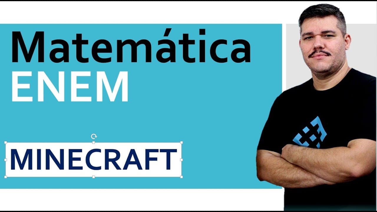 Thumbnail: 💡 ENEM 2018 - 159 (Azul) Matemática - Questão do Minecrafit