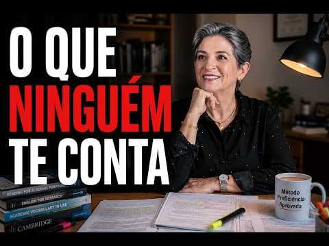 Thumbnail da aula: Tudo sobre a PROVA de PROFICIÊNCIA em INGLÊS para MESTRADO da USP!