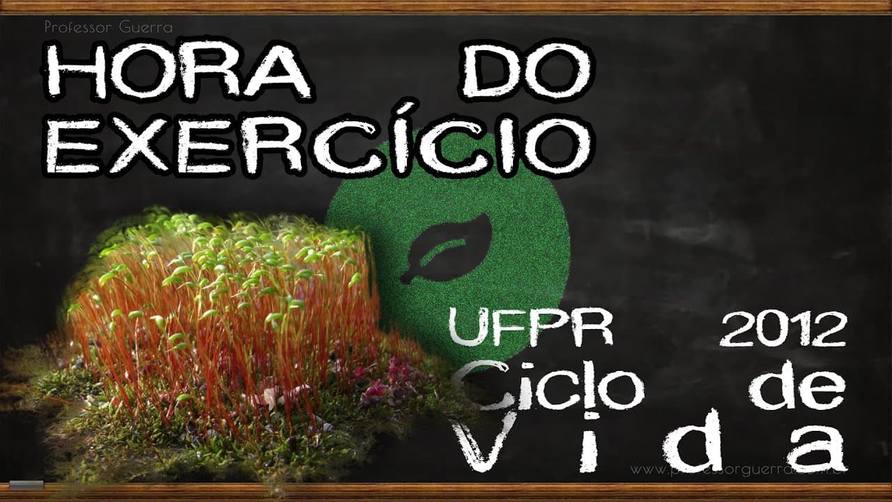 Thumbnail: Ciclo de vida - FUVEST 2012