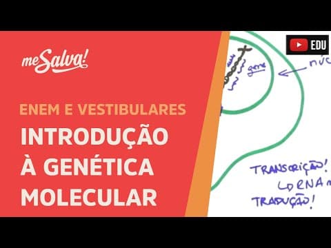 Thumbnail da aula: Me Salva! GEN01 - Genética - Introdução à genética molecular