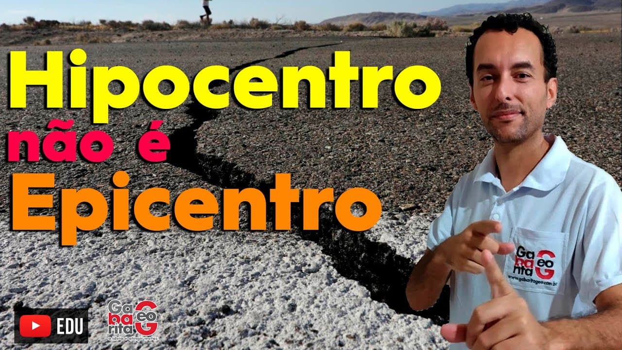Thumbnail: Diferença entre Epicentro e Hipocentro | Terremoto | Geologia | Geografia |