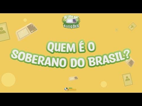Thumbnail da aula: Se liga nas eleições | O que são os Três Poderes? - Brasil Escola