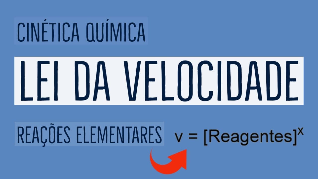 Thumbnail: Lei da Velocidade | Reações Elementares | Cinética Química | Aula 07