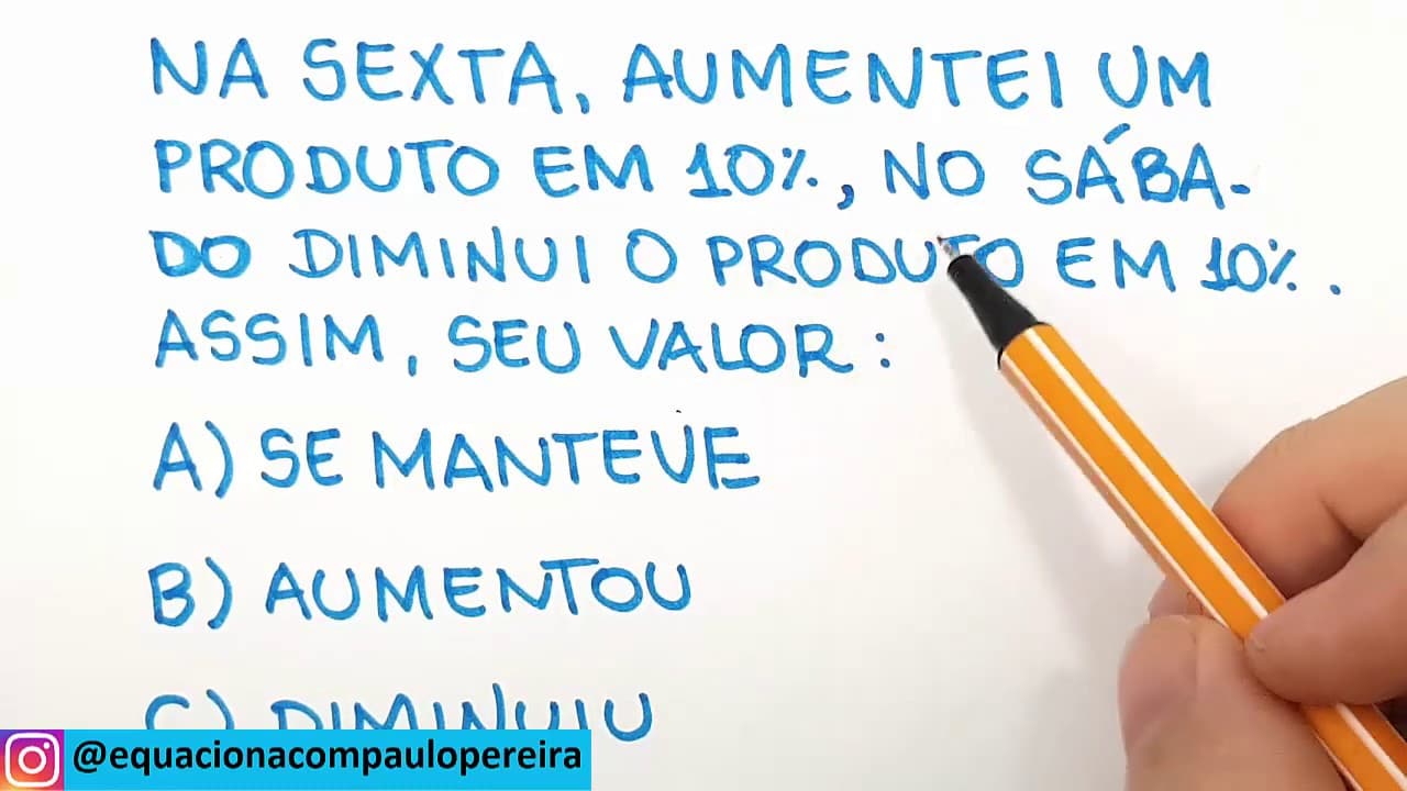 Thumbnail: 🔥 HELP MATEMÁTICA BÁSICA - Desafios - Expressão Numérica #25 🔥