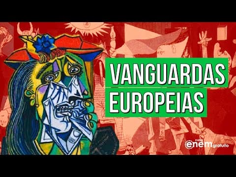 Thumbnail da aula: VANGUARDAS EUROPEIAS: o que são, características, obras | RESUMO DE LITERATURA PARA O ENEM