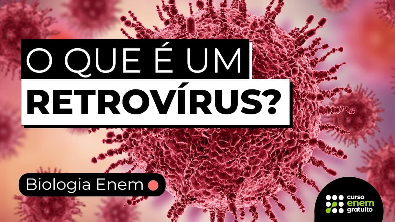 Thumbnail: A AIDS E O VÍRUS HIV | Resumo de Biologia para o Enem. Profe Juliana Evelyn Santos