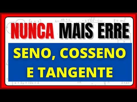 Thumbnail da aula: RELAÇÕES TRIGONOMÉTRICAS!!! Nunca foi tão fácil!