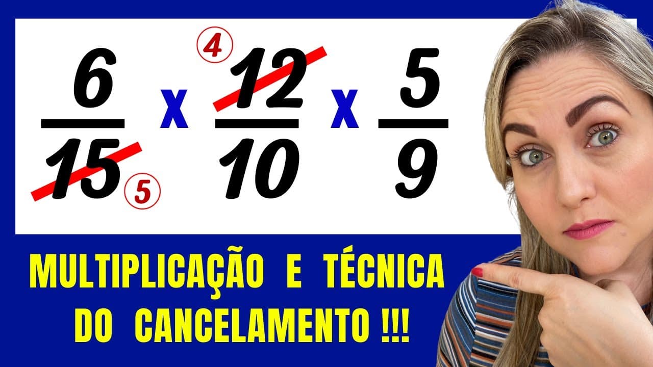 Thumbnail: 🤯😱MULTIPLICAÇÃO SEM CONTINHA !!! TÉCNICA DO CANCELAMENTO!!  Matemática básica todo dia.📚🚀
