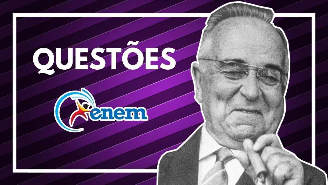Thumbnail: QUESTÕES SOBRE VARGAS NO ENEM - 02