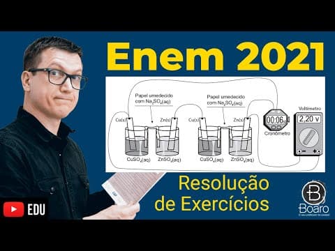 Thumbnail da aula: ENEM 2021 - RESOLUÇÃO dos EXERCÍCIOS - É possível ligar aparelhos elétricos de baixa corrente utiliz