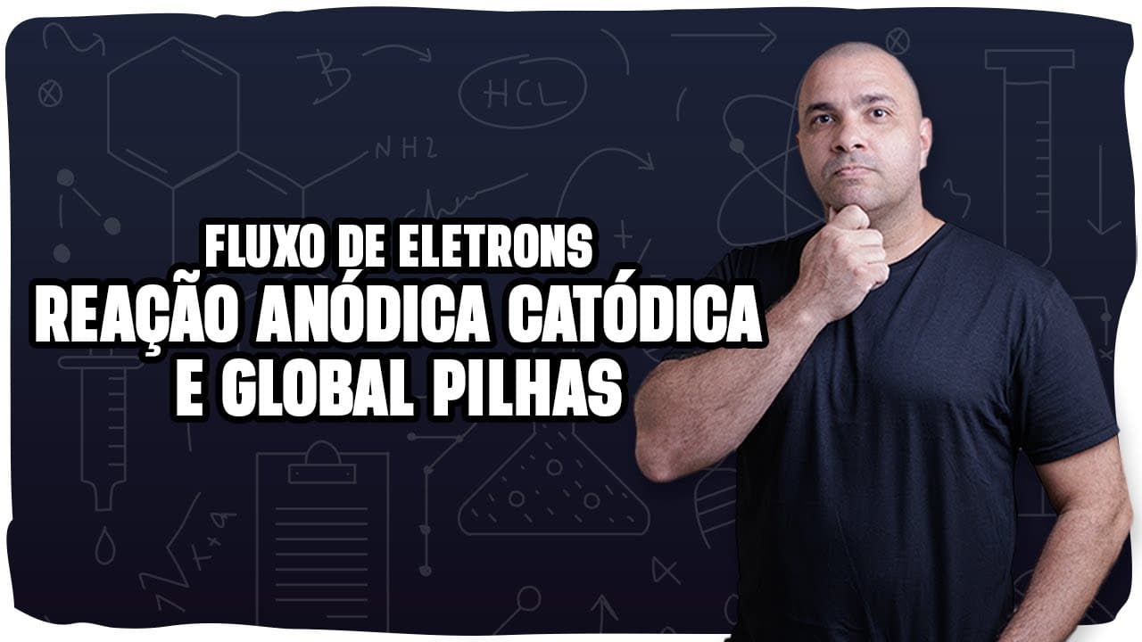 Thumbnail: Como identificar Ânodo e Cátodo? Como escrever as reações?