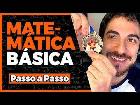 Thumbnail da aula: Como melhorar sua MATEMÁTICA BÁSICA em 5 PASSOS 📈