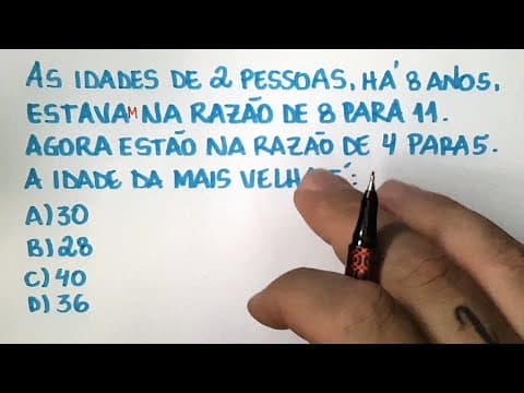 Thumbnail da aula: 🔥 HELP MATEMÁTICA BÁSICA -  Desafio de Razão e Proporção  #359
