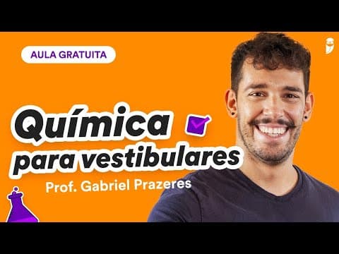 Thumbnail da aula: Resolução Química - UNICAMP 2023 - Prof. Gabriel Prazeres