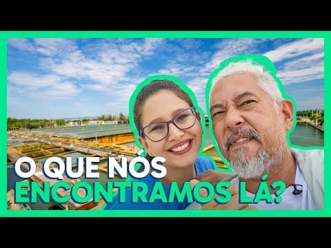 Thumbnail da aula: VISITAMOS A MAIOR ESTAÇÃO DE TRATAMENTO DE ÁGUA DO MUNDO! 😱🌍