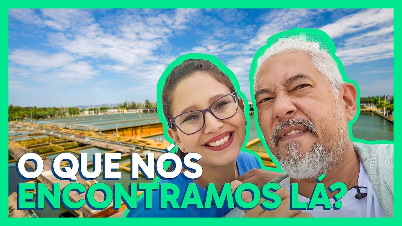 Thumbnail: VISITAMOS A MAIOR ESTAÇÃO DE TRATAMENTO DE ÁGUA DO MUNDO! 😱🌍
