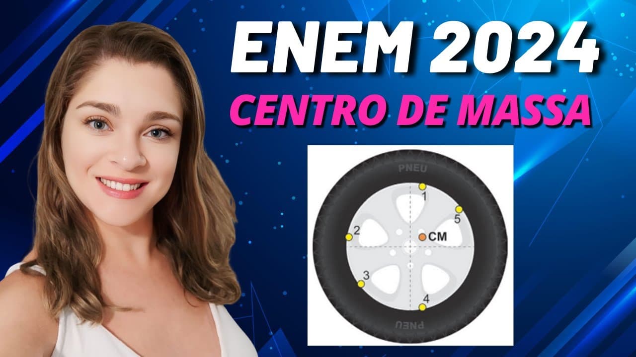 Thumbnail: Dinâmica | (Enem 2024) Nos automóveis, é importante garantir que o centro de massa CM de cada
