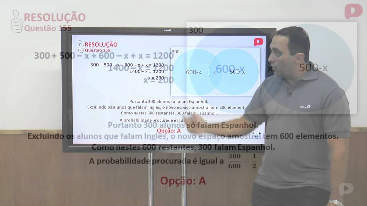 Thumbnail: Q.155-ENEM 2013-Matemática e suas tecnologias (Amarela)